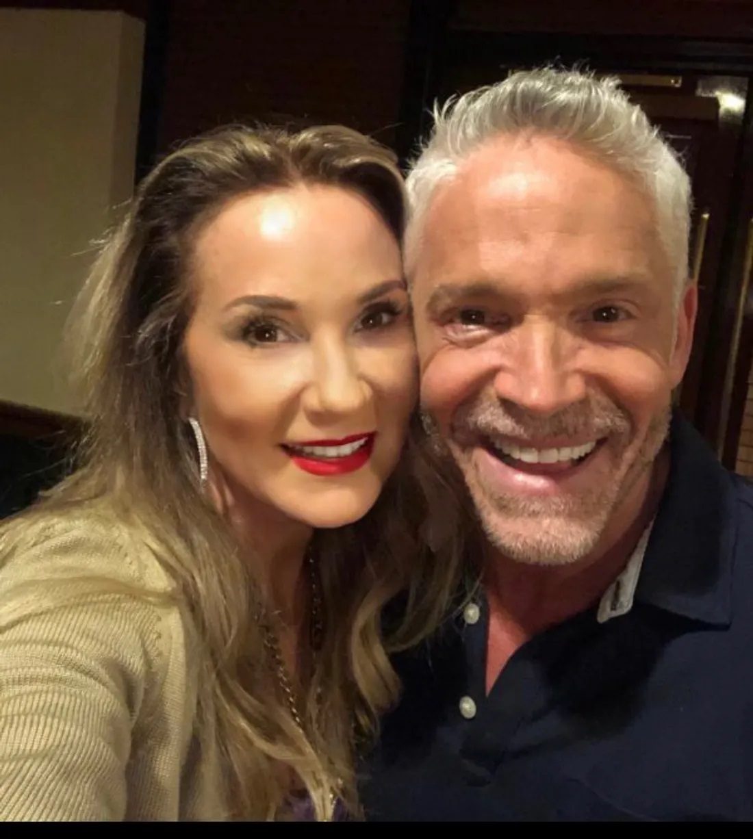 Lisa Addeo with sax man, Dave Koz